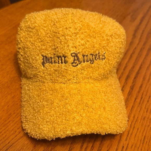 Palm Angels Mustard Textured Cap - Picture 1 of 3